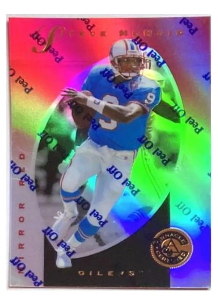 1997 Pinnacle Certified Steve McNair #30 card