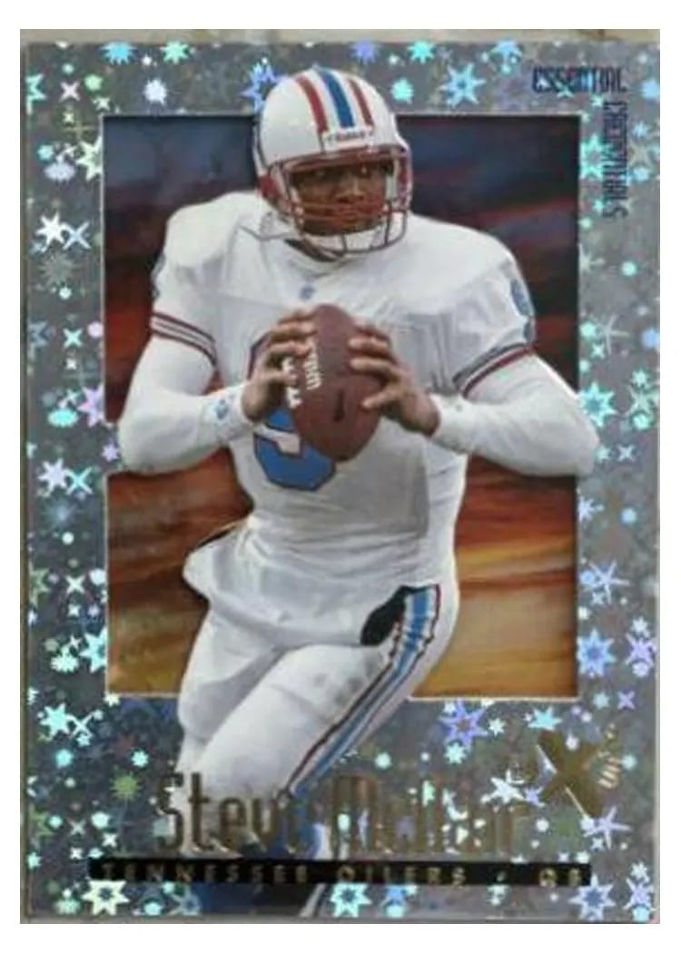 1997 Skybox E X2000 Steve McNair #41 card