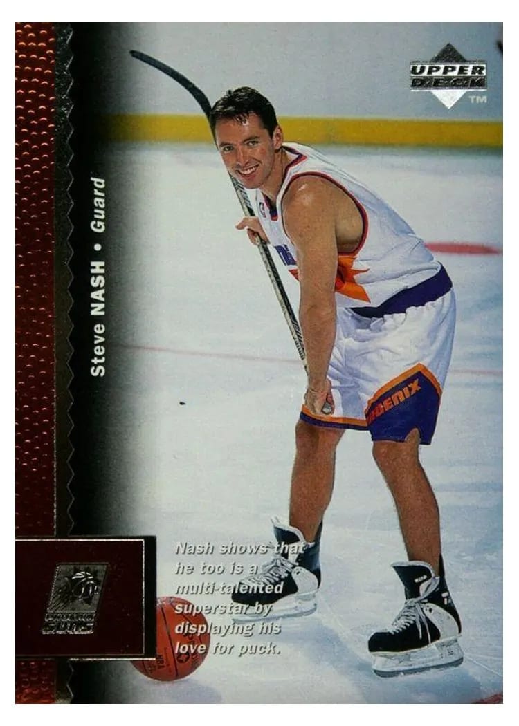 1996 Upper Deck Steve Nash #280 card