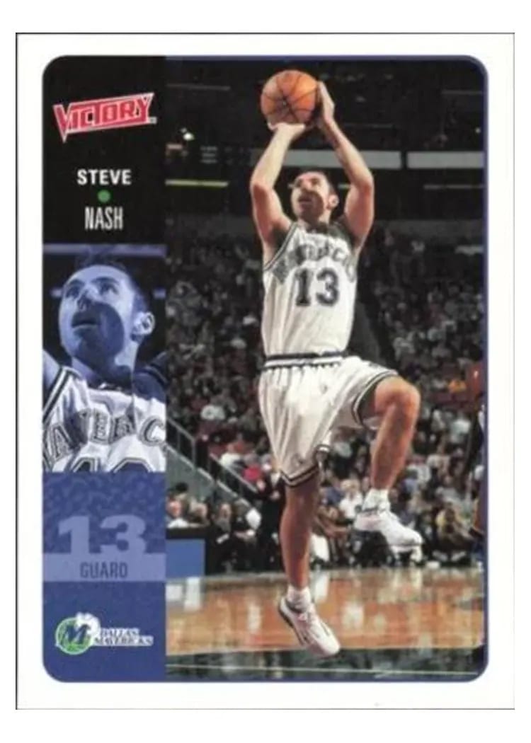2000 Upper Deck Victory Steve Nash #48 card