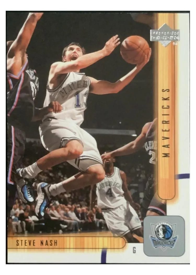 2001 Upper Deck Steve Nash #33 card