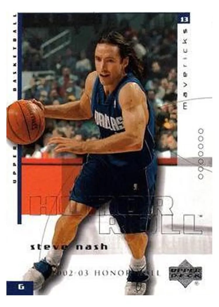2002 Upper Deck Honor Roll Steve Nash #15 card