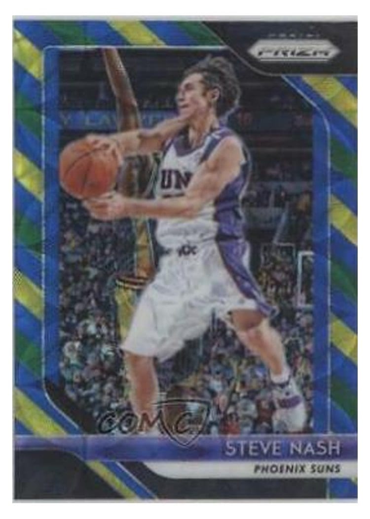 2018-19 Panini Prizm Base Set Steve Nash #155 card