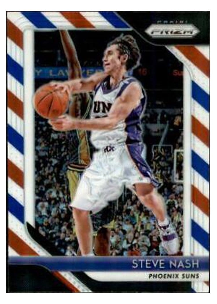 2018-19 Panini Prizm Base Set Steve Nash #155 card