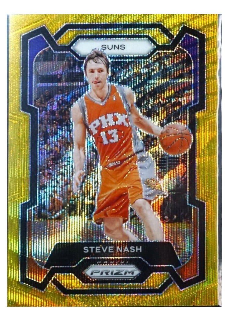 2023-24 Panini Prizm Base Set Steve Nash Gold #200 card