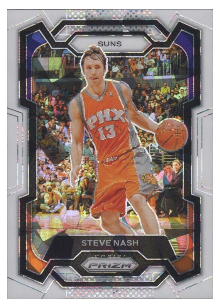 2023-24 Panini Prizm Base Set Steve Nash White Ice #200 card