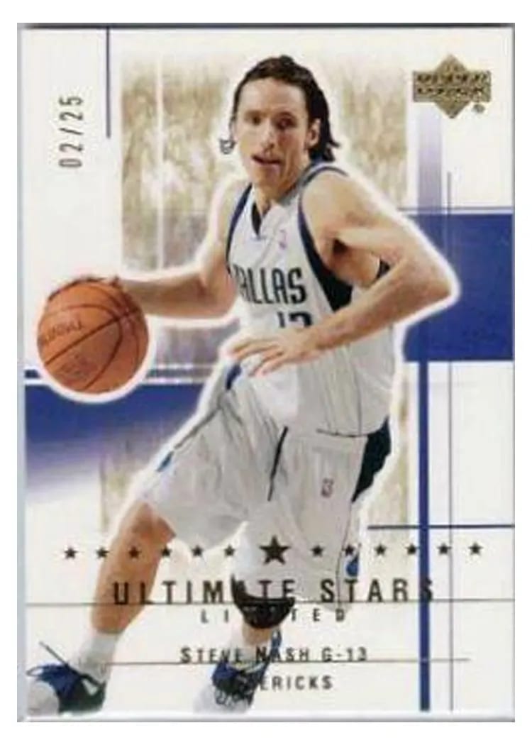 2003 Ultimate Collection Steve Nash Gold #168 card