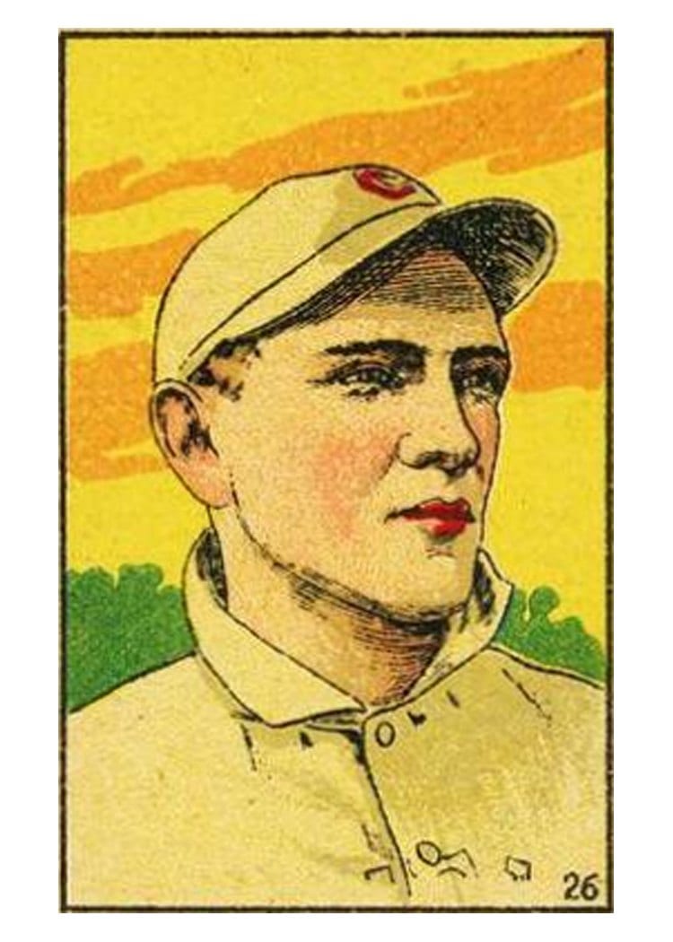 1919 W514 Steve O'Neil #26 card