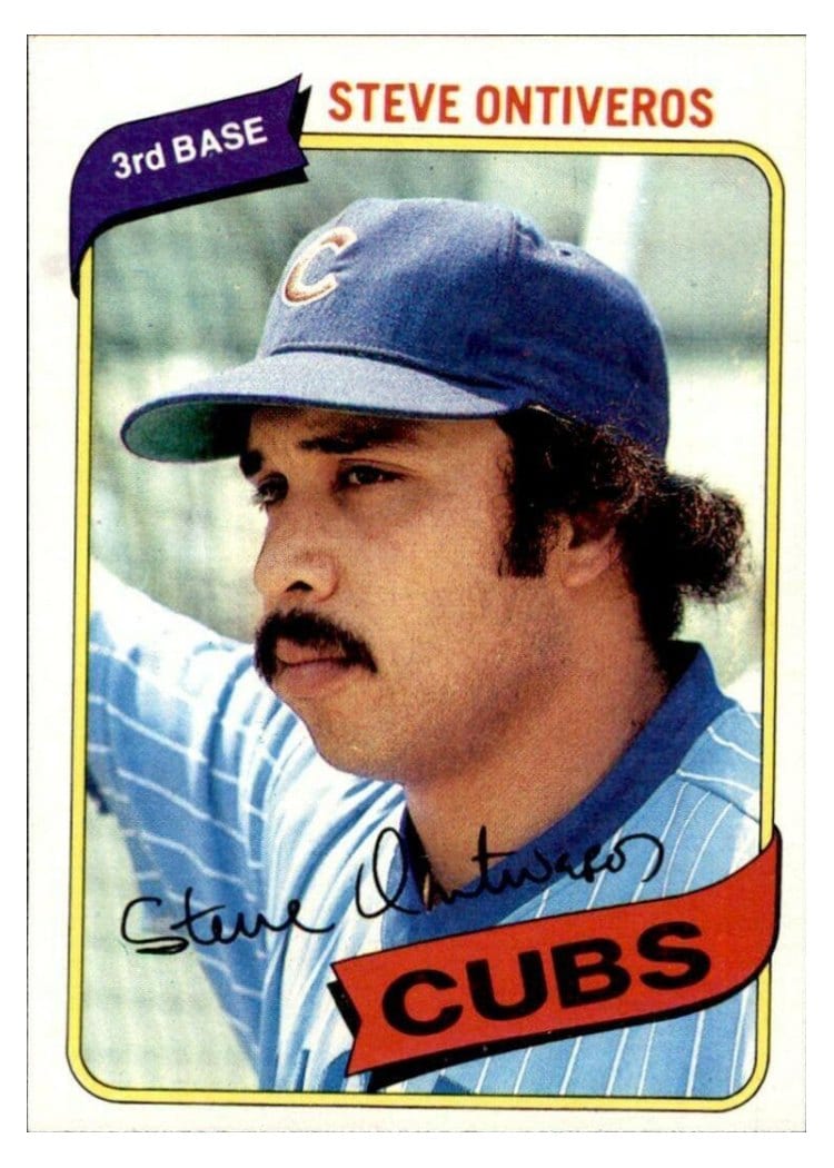 1980 Topps Steve Ontiveros #514 card
