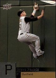 2009 Upper Deck Base Set Steve Pearce #821 card