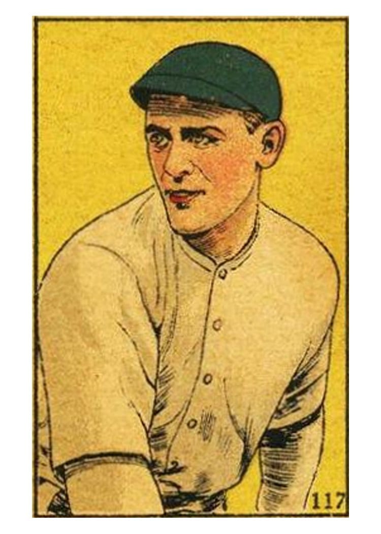 1919 W514 Steve Pendergast Hand Cut #117 card