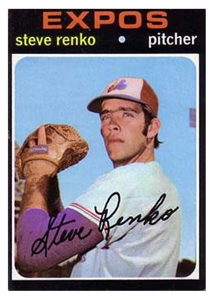 1971 Topps Steve Renko #209 card