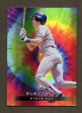 2024 Leaf Electrum Baseball Base Set Steve Sax #69 card