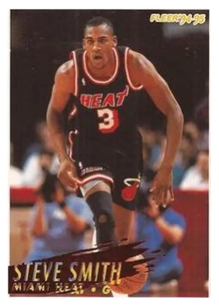 1994 Fleer Steve Smith #122 card