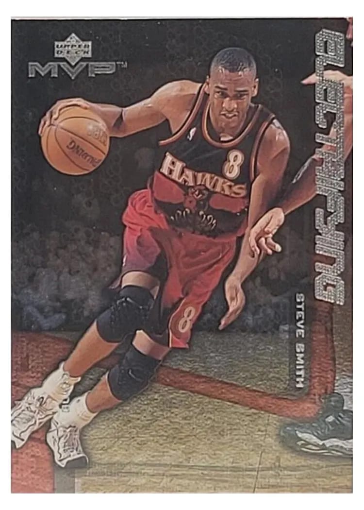 1999 Upper Deck MVP Electrifying Steve Smith #E2 card
