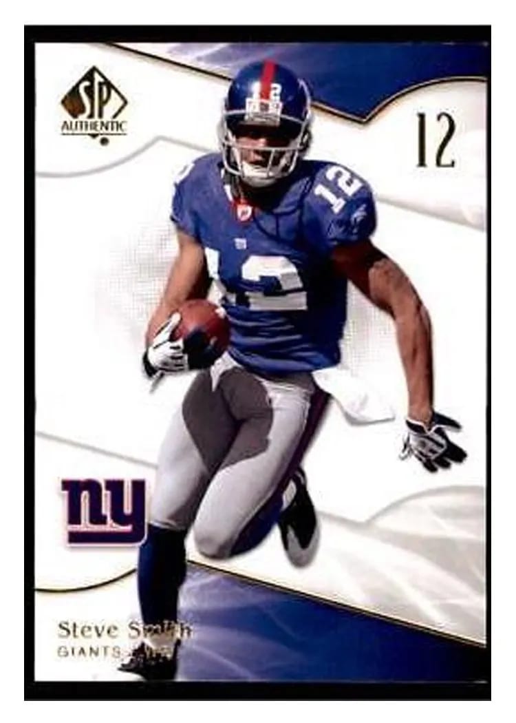 2009 SP Authentic Steve Smith #8 card