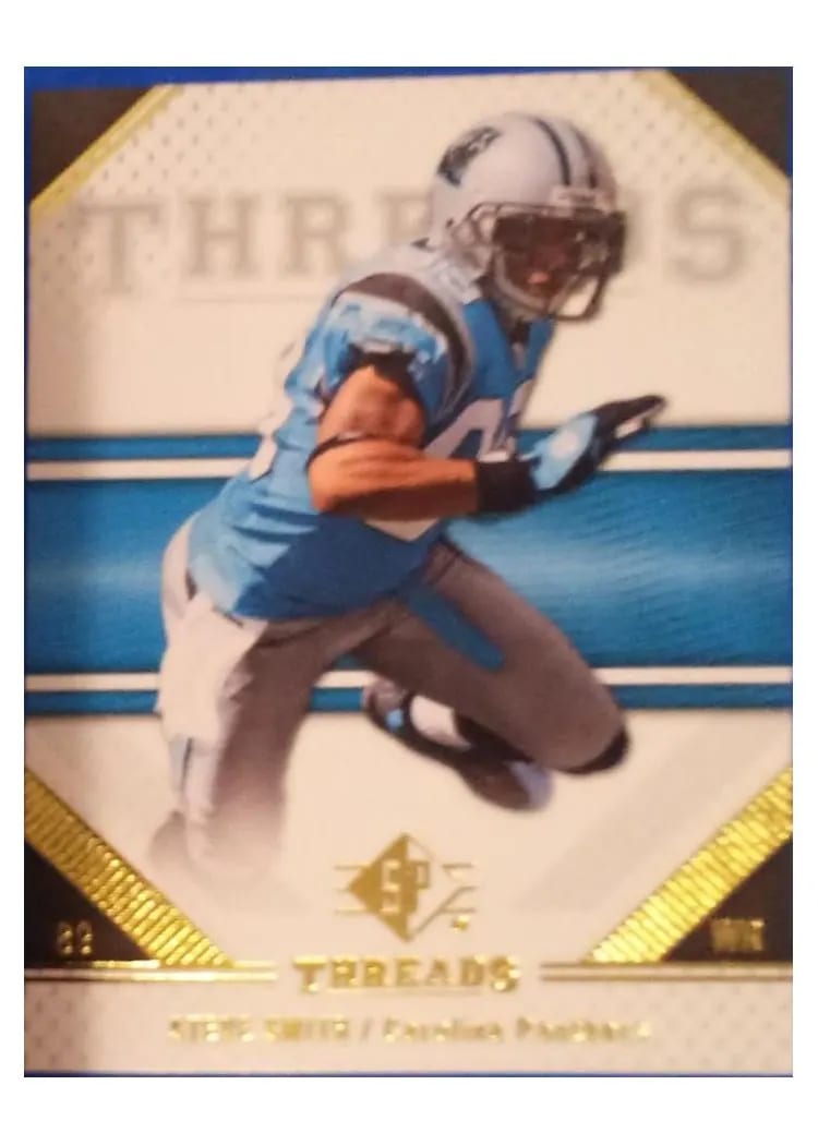 2009 SP Threads Steve Smith #88 card
