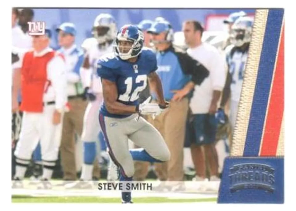 2011 Panini Threads Steve Smith #101 card