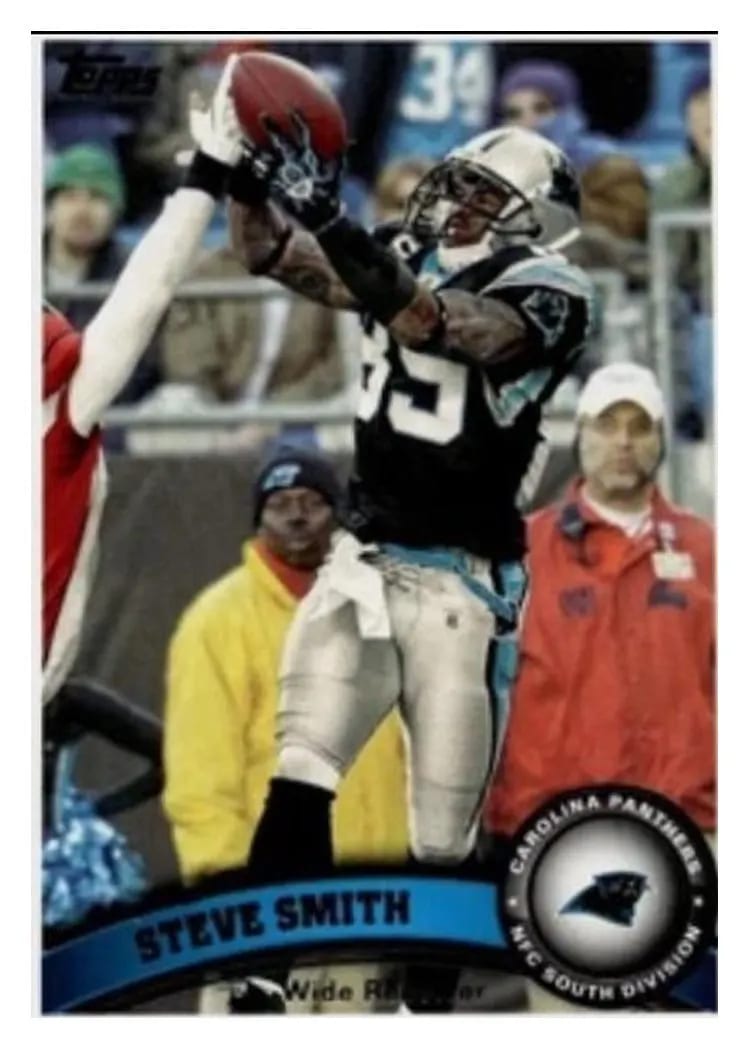 2011 Topps Steve Smith #25 card