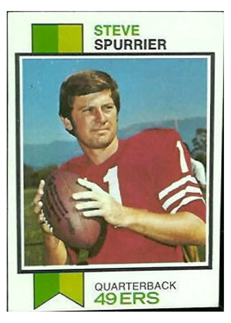 1973 Topps Steve Spurrier #481 card