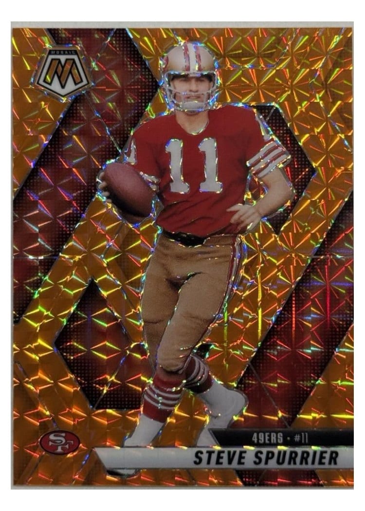 2025 Panini Mosaic Base Set Steve Spurrier Orange #42 card