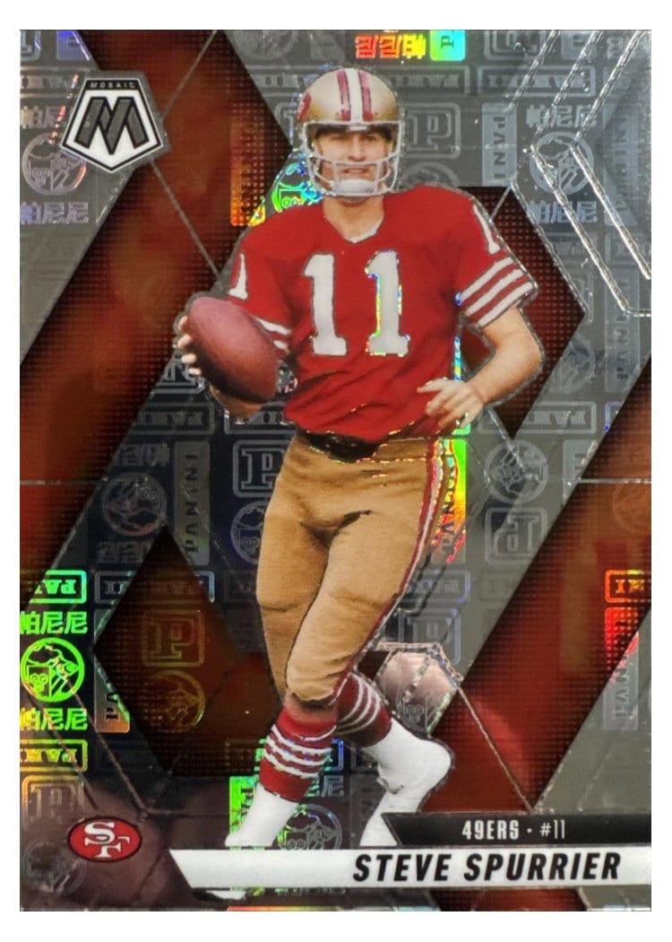 2025 Panini Mosaic Base Set Steve Spurrier Silver Knight #42 card