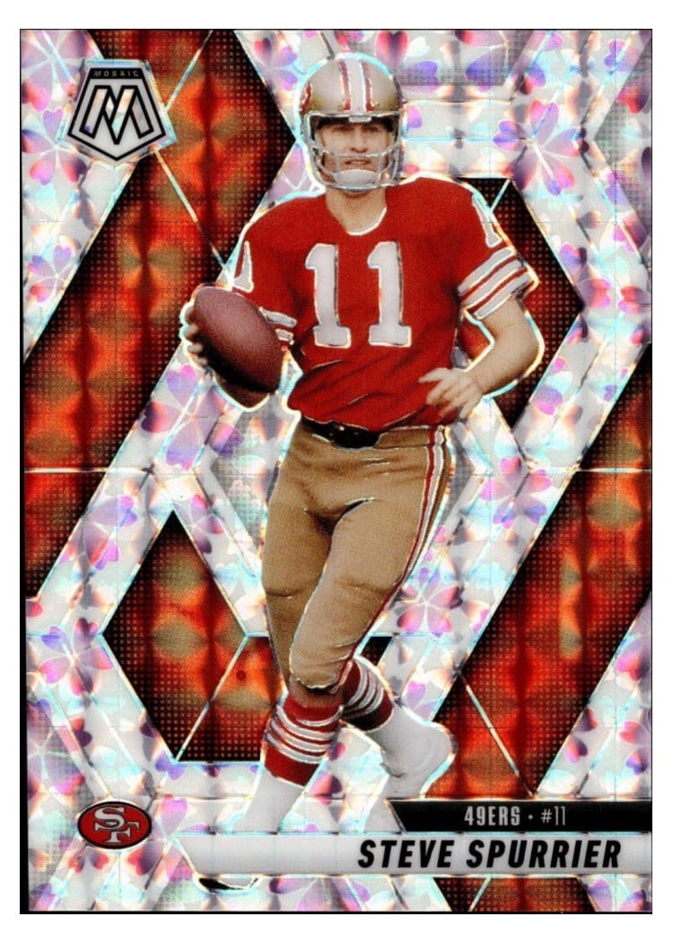 2025 Panini Mosaic Base Set Steve Spurrier Choice Cherry Blossom #42 card