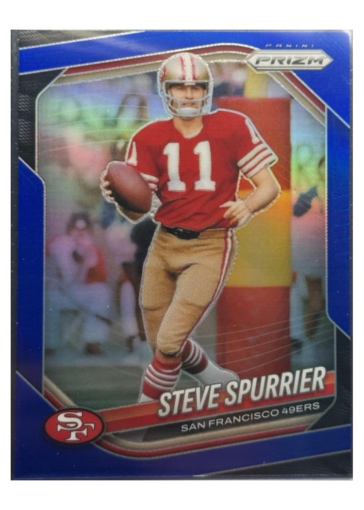 2025 Panini Prizm Base Set Steve Spurrier Blue #157 card