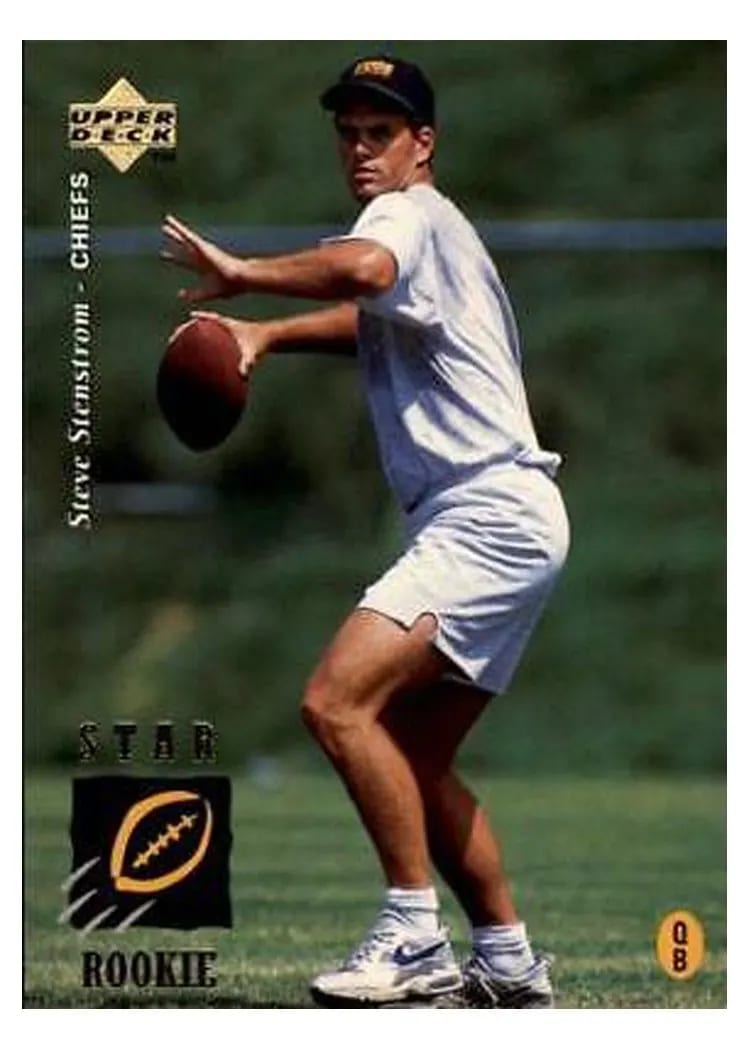 1995 Upper Deck Steve Stenstrom #29 card