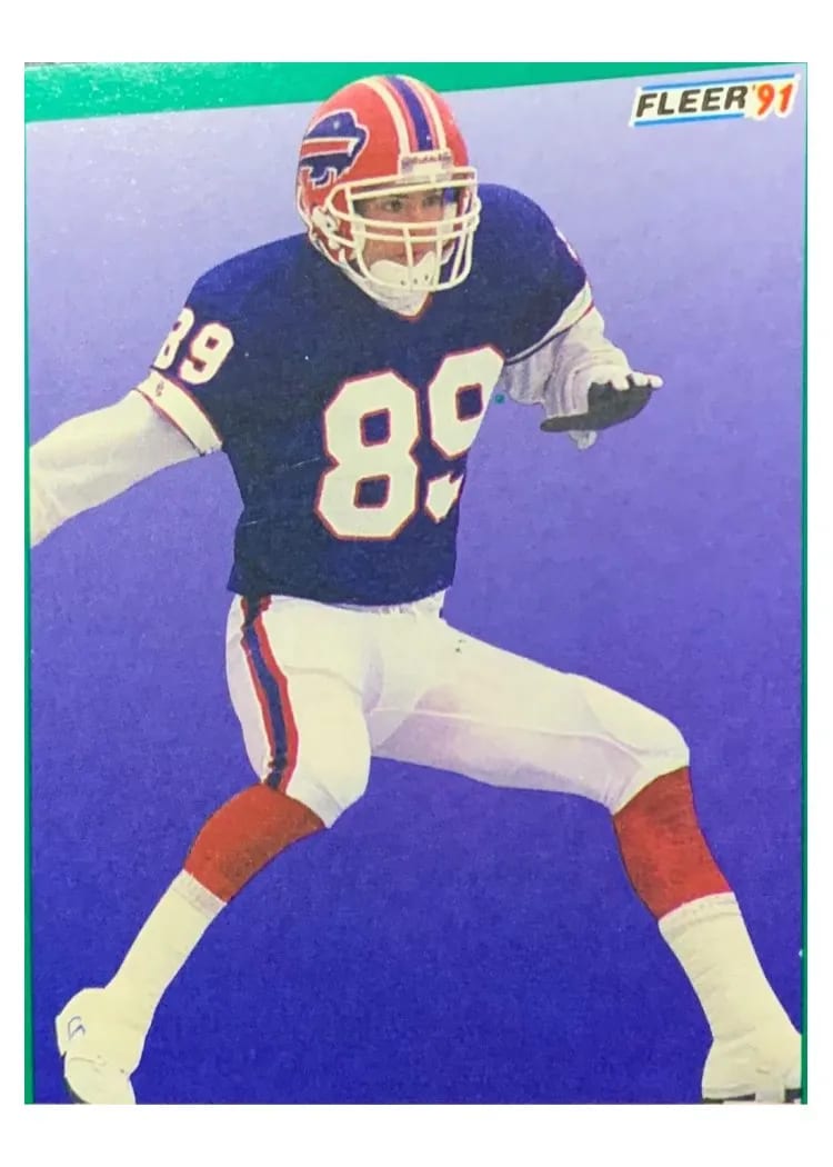1991 Fleer Steve Tasker #13 card