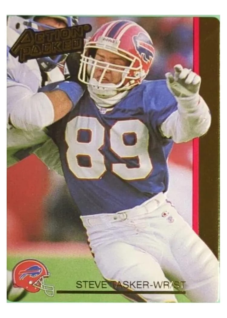 1992 Action Packed Steve Tasker #11 card