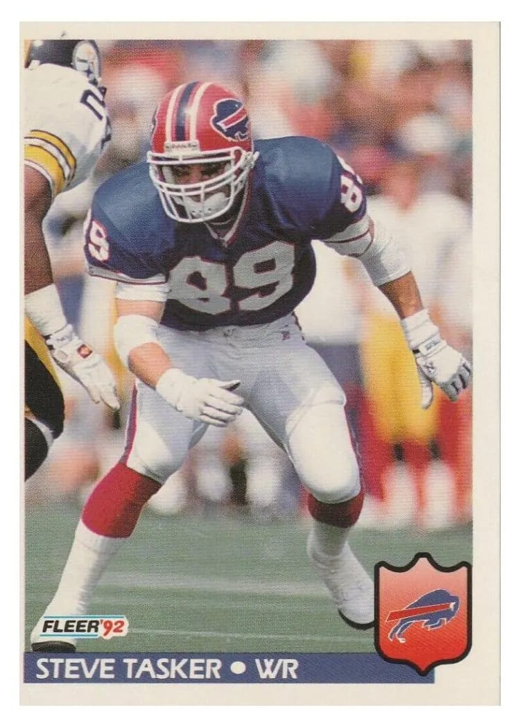 1992 Fleer Steve Tasker #32 card