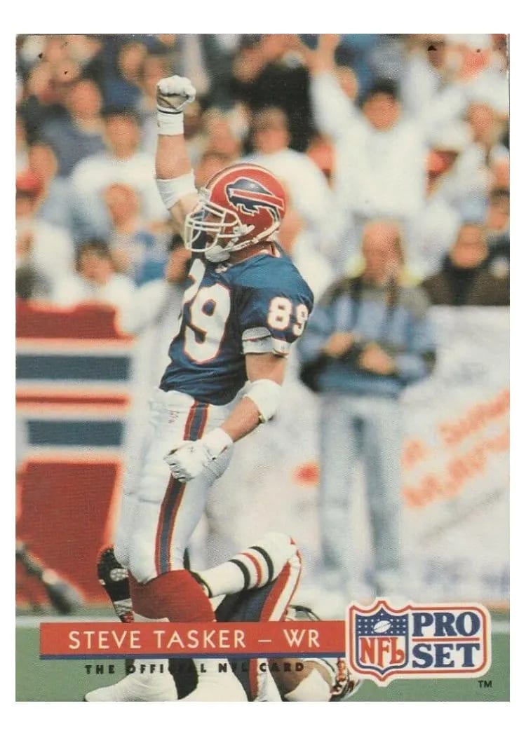1992 Pro Set Steve Tasker #103 card