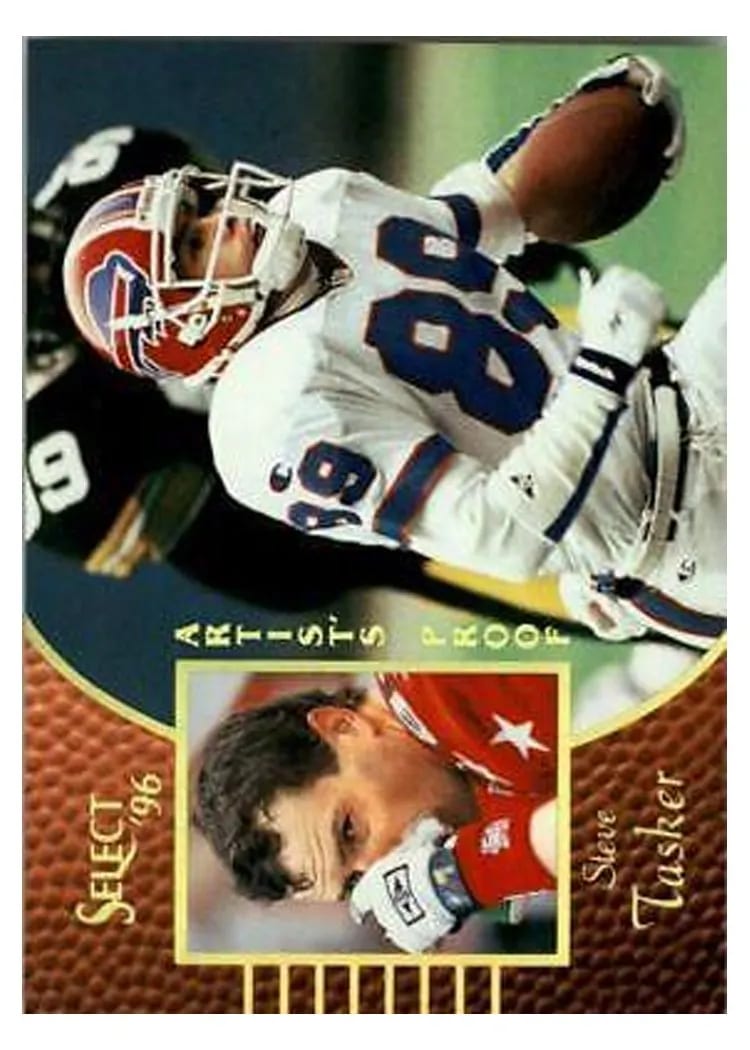 1996 Select Steve Tasker #7 card