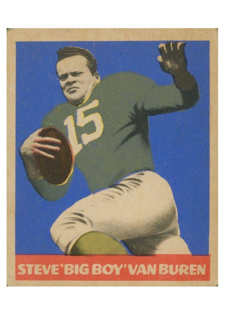 1949 Leaf Steve Van Buren #79 card