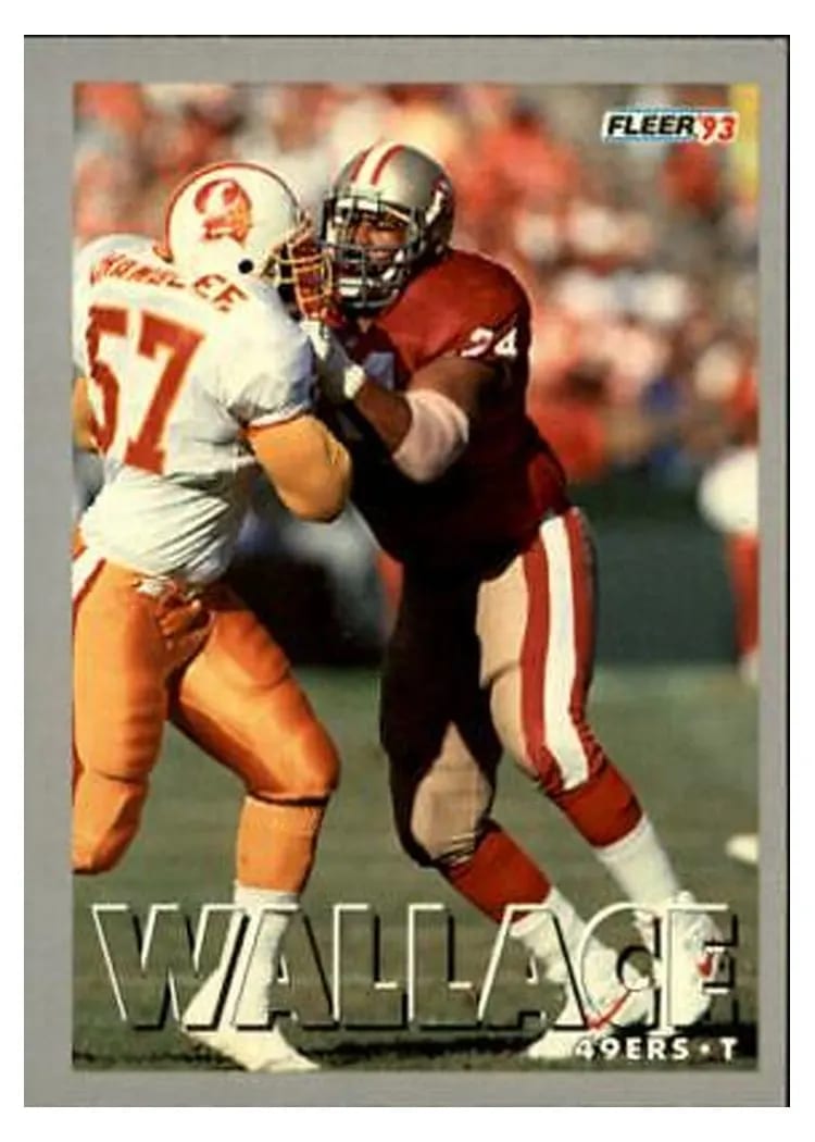 1993 Fleer Steve Wallace #94 card