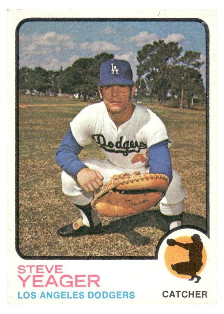 1973 Topps Steve Yeager #59 card