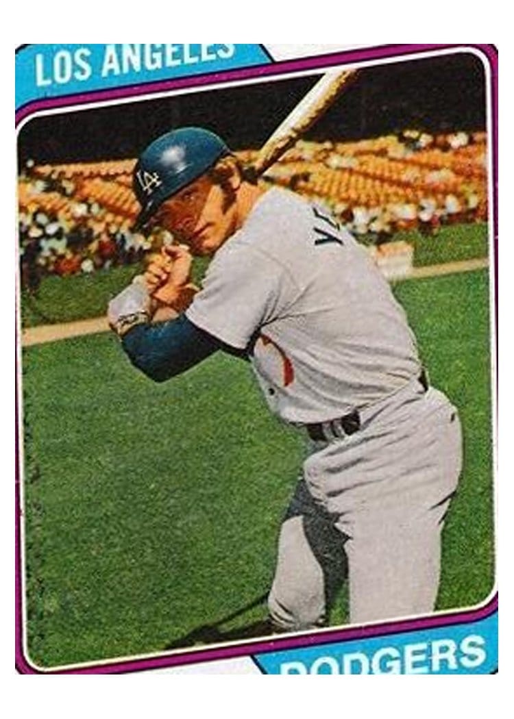 1974 Topps Steve Yeager #593 card