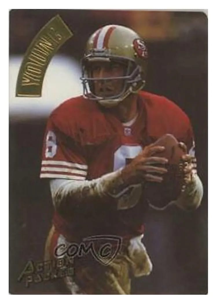 1994 Action Packed Steve Young #108 card