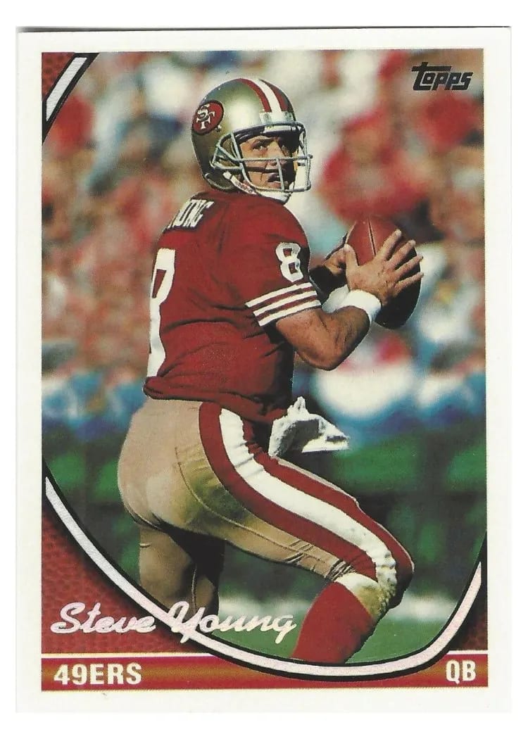 1994 Topps Steve Young #60 card