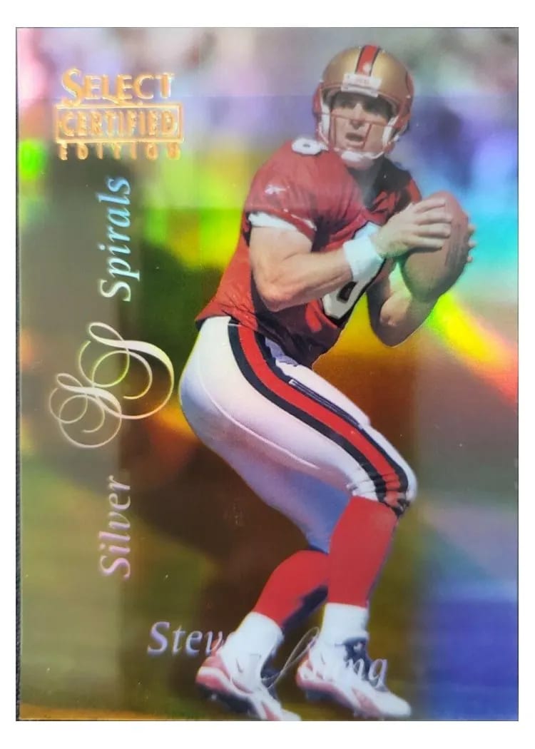 1996 Select Certified Steve Young #119 card