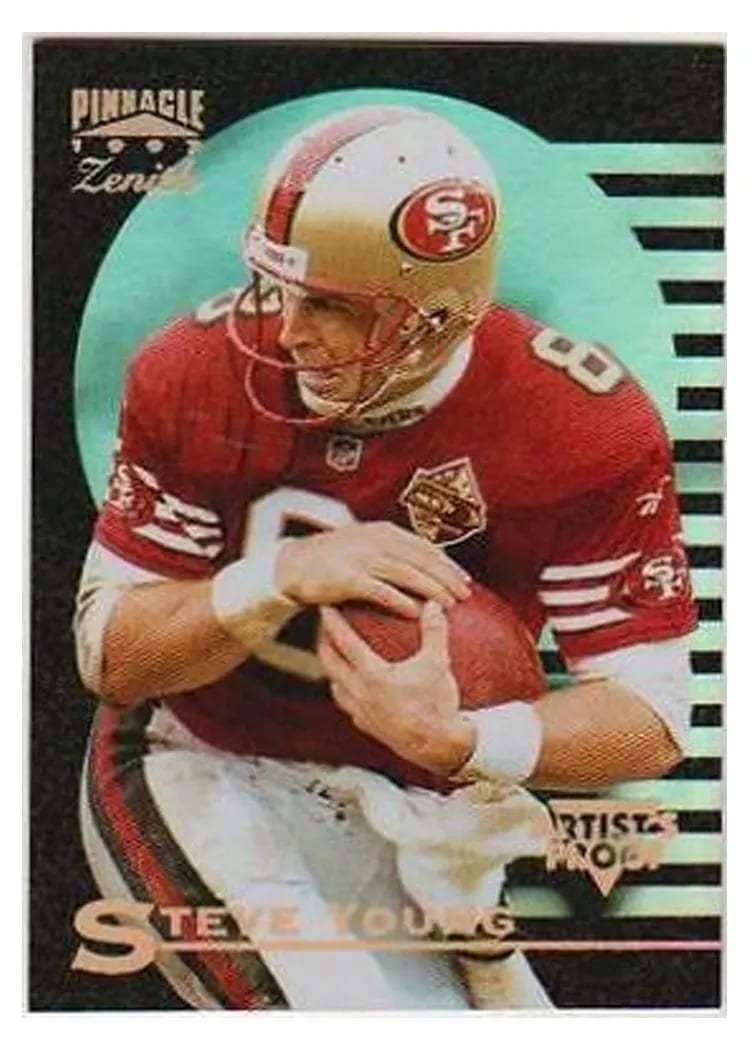 1997 Zenith Steve Young Artist's Proof #38 card