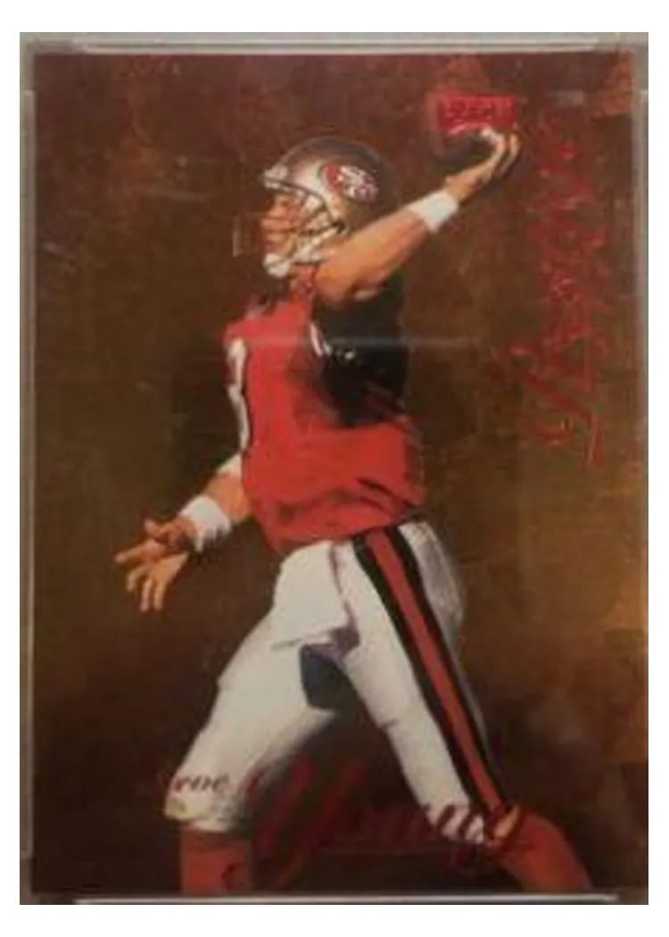 1998 Playoff Prestige Steve Young #23 card