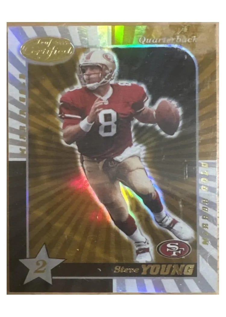 2000 Leaf Certified Steve Young #138 card