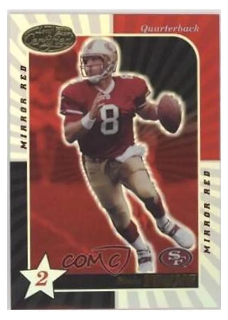 2000 Leaf Certified Steve Young #138 card