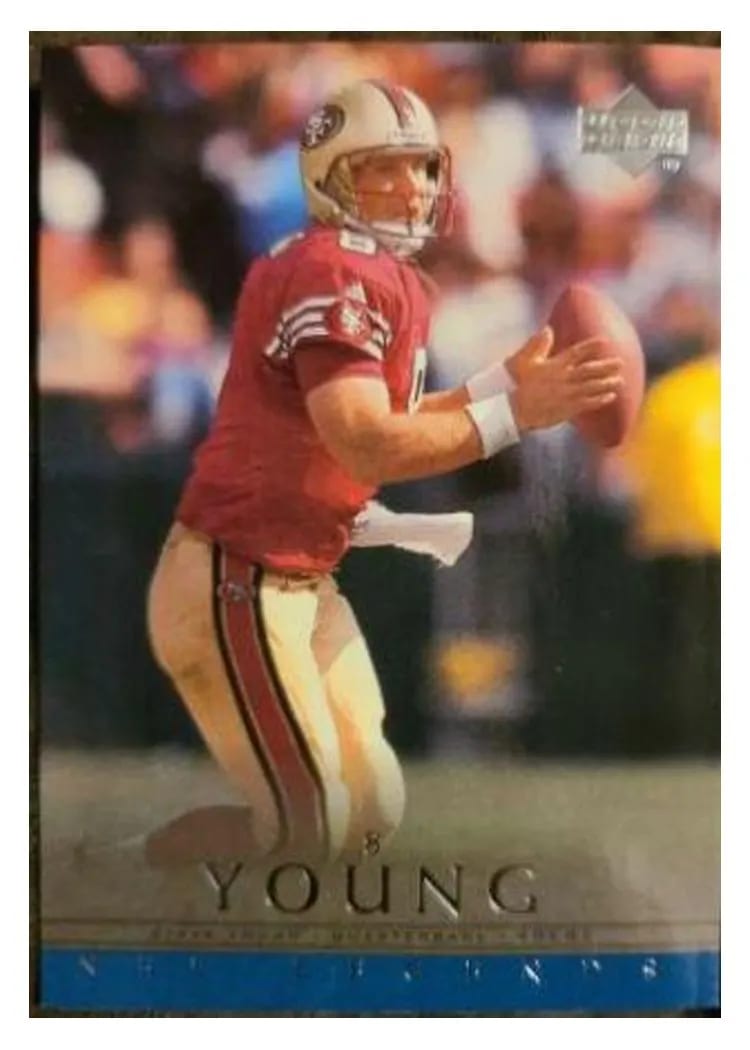 2000 Upper Deck Legends Steve Young #70 card