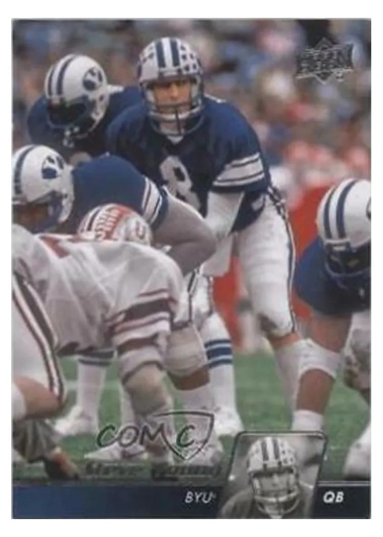 2011 Upper Deck Steve Young #3 card