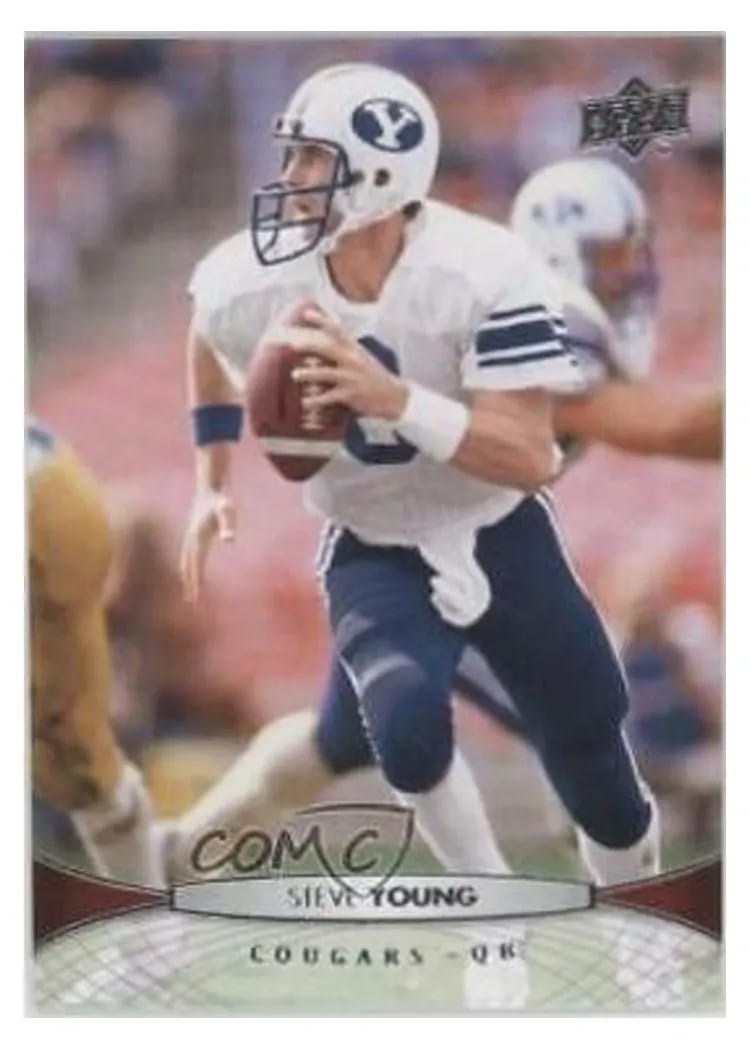 2012 Upper Deck Steve Young #42 card