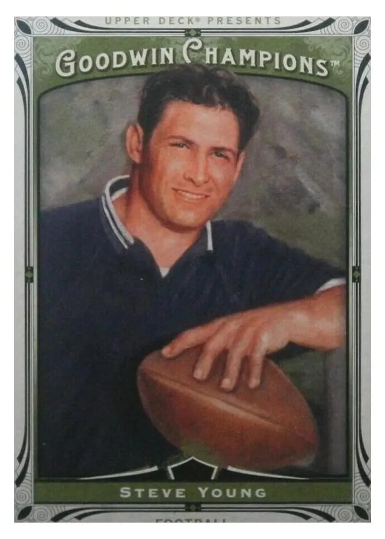 2013 Upper Deck Steve Young #35 card
