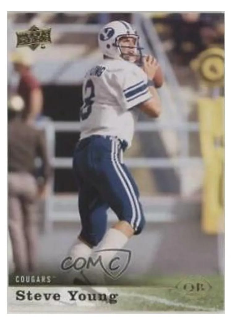 2013 Upper Deck Steve Young #5 card